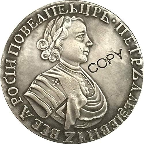 1702 פיטר I רוסיה מטבעות העתק 29 ממ מתנות אוסף קישוטים