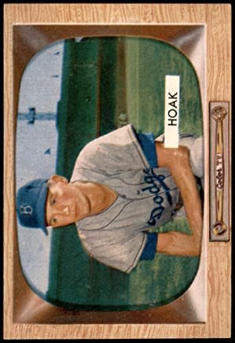 1955 Bowman 21 דון Hoak Brooklyn Dodgers VG Dodgers