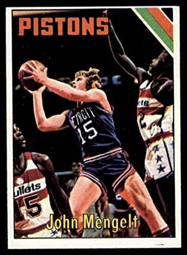 1975 Topps 12 ג'ון מנגלט דטרויט פיסטונס VG/Ex Pistons Auburn
