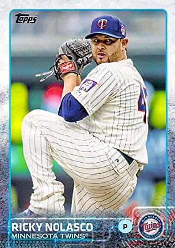 בייסבול MLB 2015 Topps 185 Ricky Nolasco NM-MT תאומים