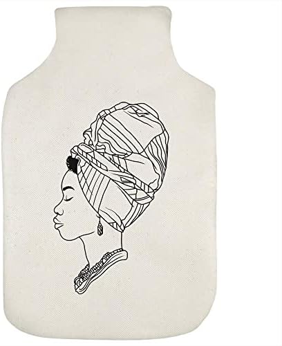 כיסוי בקבוק מים חמים 'אישה אפריקאית'