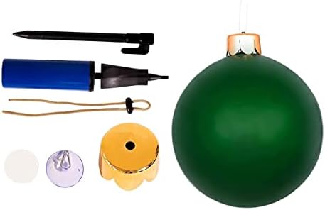 בלוני חג מולד צעצועים מתנפחים מחוץ לצעצועים בלונים גדולים במיוחד משאבת כף יד מתנפחים מתנפחים ענקית סט מתנפח סט כדורי חג המולד PVC עיצוב
