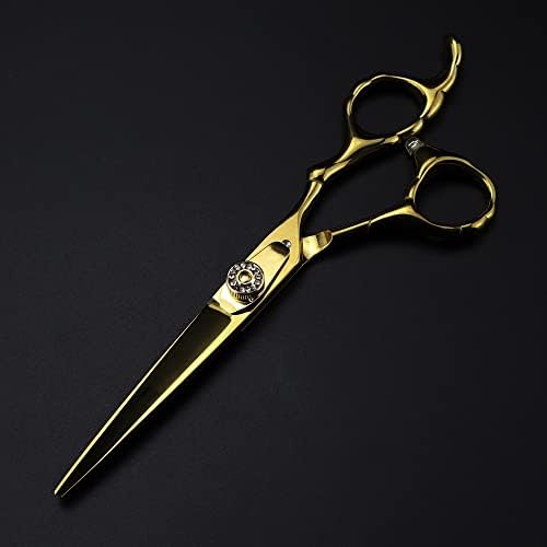מספריים חיתוך שיער, 6 אינץ 'יפן מקצועית 440C פלדה מספריים זהב מספריים שיער מספריים תספורת תספורת דליל מספריים מספריים מספריים