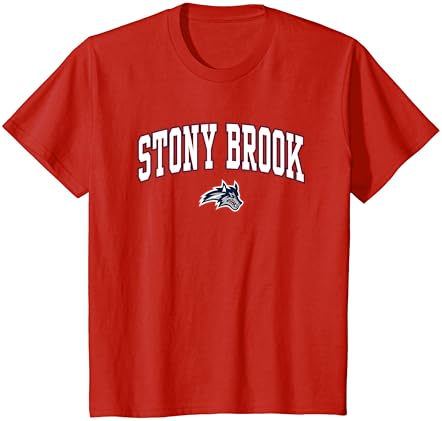 Stony Brook Seawolves קשת מעל חולצת טריקו מורשית רשמית