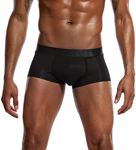 מתאגרפי כותנה לגברים כיס תחתונים בוקסר בוקסר מודפס תחתונים במכנסיים קצרים מתקצירים גברים תחתוני גברים סקסיים.