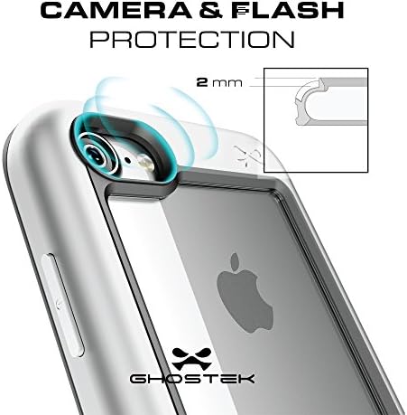 Ghostek Atomic Slim iPhone 7, iPhone 8, iPhone SE 2020 Case עם Space Metal Pigper Protect