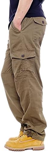 מכנסי מטען של Eoeioa מכנסיים טקטיים חורפיים, מכנסי מטען שלג חיצוניים מרופדים שלג, מכנסי טיול תרמי