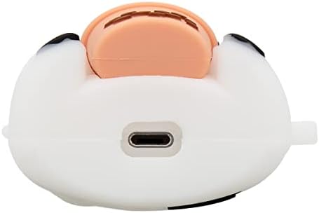 מארז AirPods חמוד של Mouzor, AirPods 2 מארז, פרה תה בובה מצחיק 3D Cartoon Animal Case, PVC רך הגנה מלא