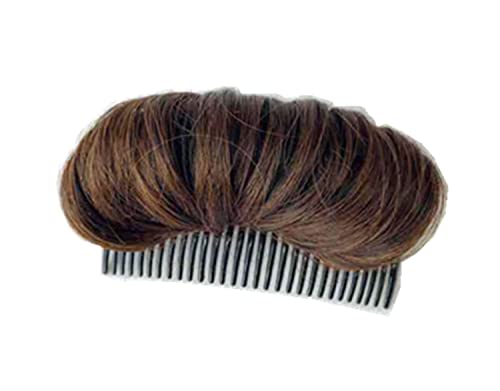 לחמניית שיער בלתי נראית קליפ שיער כוזב, כרית שיער רכה בלתי נראית, כלים לבסיס שיער רך שיער רך.