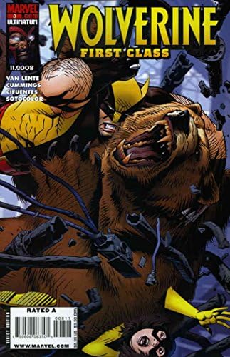וולברין: מחלקה ראשונה 8 וי-אף / ננומטר ; מארוול קומיקס / קיטי פרידה