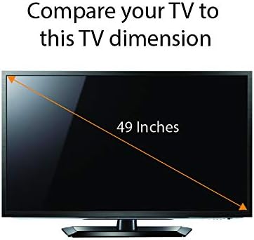 פרימיום אנטי כחול אור מסך מגן עבור 49 סנטימטרים טלוויזיה. לסנן כחול אור כי להקל על מחשב לאמץ את העיניים ולעזור לך לישון טוב יותר