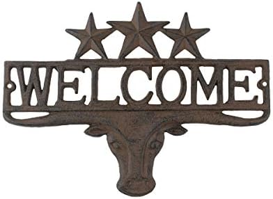 גורוס אוצר מטאל טקסס לונגהורן ברוך הבא שלט הבית TX כוכב דלת כוכב דלת מערת מערת