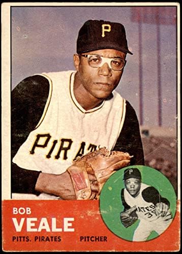 1963 Topps Bob Vele Pirates כרטיס בייסבול 87