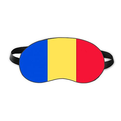 דגל לאומי רומניה אירופה כפרי שינה מגן עיניים רך לילה כיסוי גוון כיסוי עיניים
