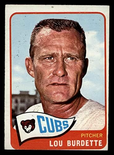 1965 O-Pee-Chee 64 Lew Burdette Chicago Cubs VG Cubs